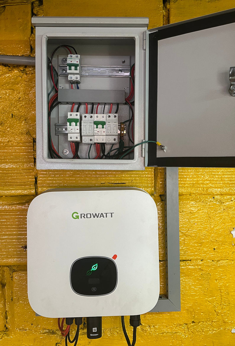 Instalación Growatt - Proyecto solar Solaritas